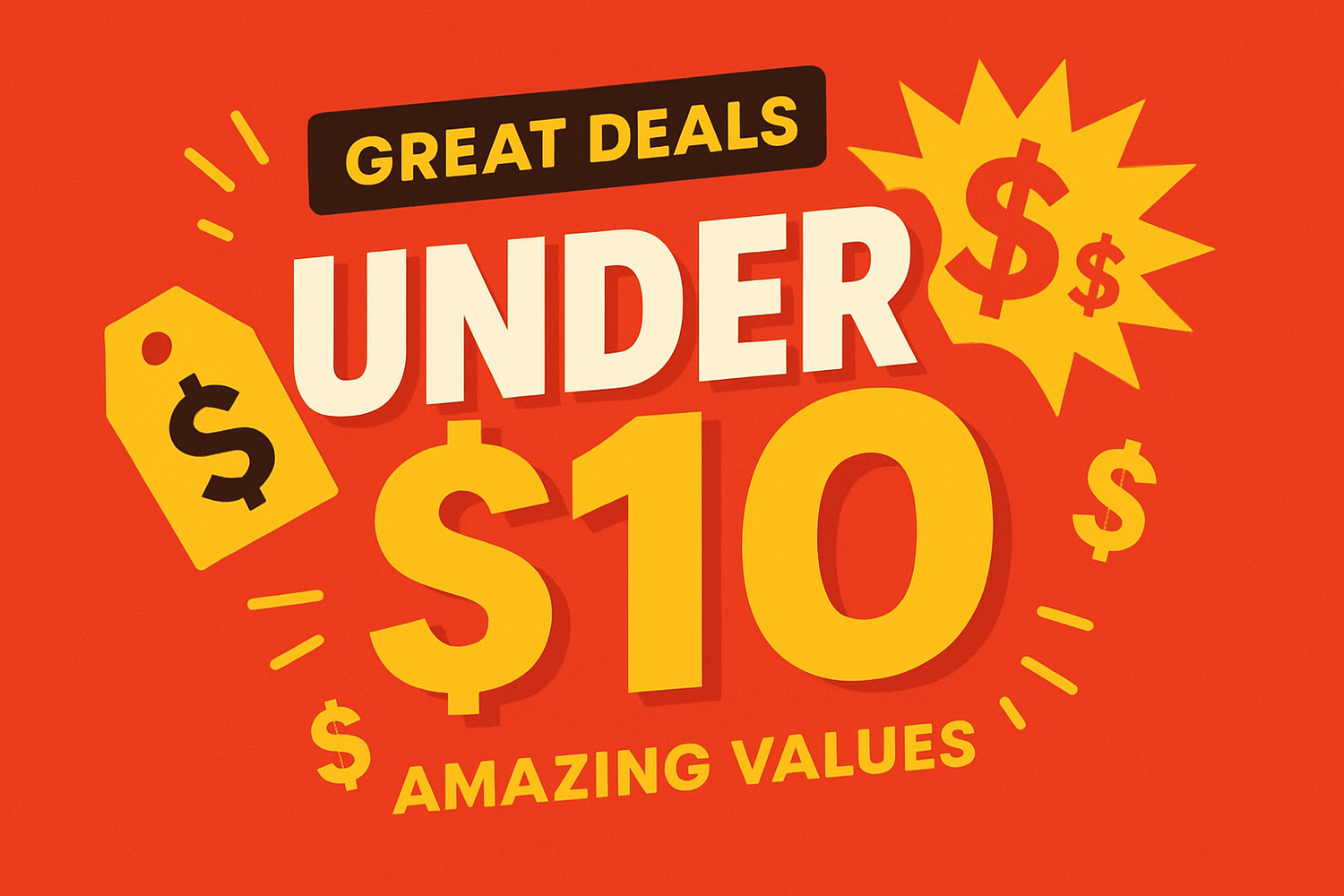 Under $10 bucks!
