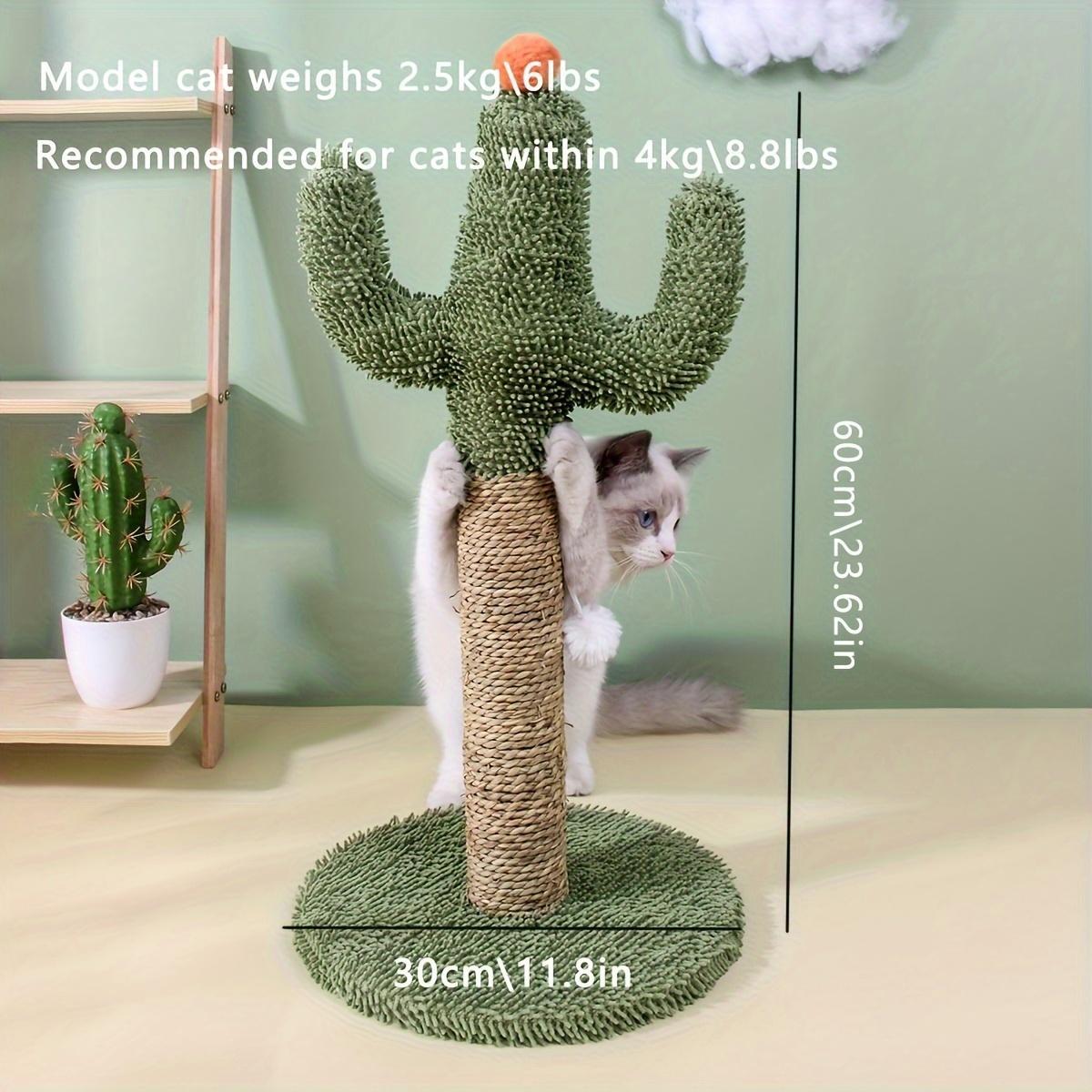 Cactus Cat Scratching Post Good For Play And Exercise
