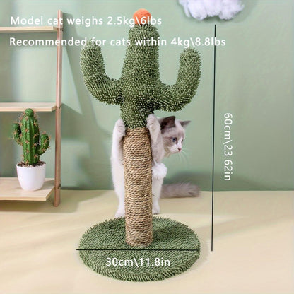 Cactus Cat Scratching Post Good For Play And Exercise