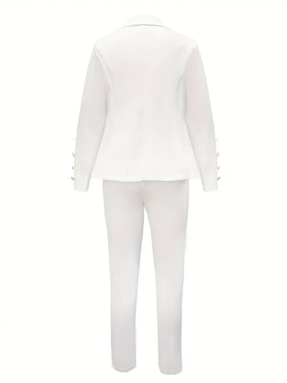 Women's Business Casual Suit Two-piece Set